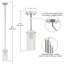 Luminaire suspendu cylindrique à 1 lumière Angelina-80880721-80823565-22523477