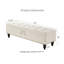 Banc de lit 59 po avec tissu de rangement-8407044-8407041