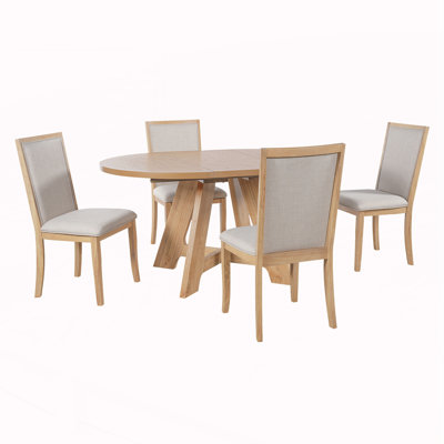 Ensemble de table de salle à manger extensible Farmhouse