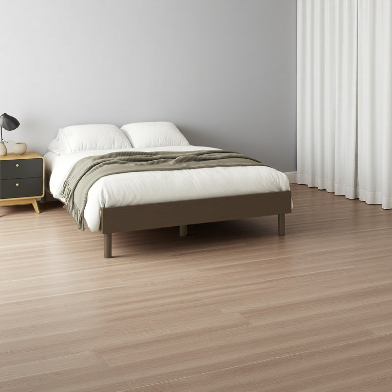 Tool-Less Wood Platform Bed