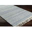 Tapis bleu marine / kaki tissé à plat à la main Carletta-2023428562