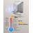 Digital Alarm Clock With Eye-Catching Numbers And Adjustable Brightness, Making It Easy To Read The Time In The Room