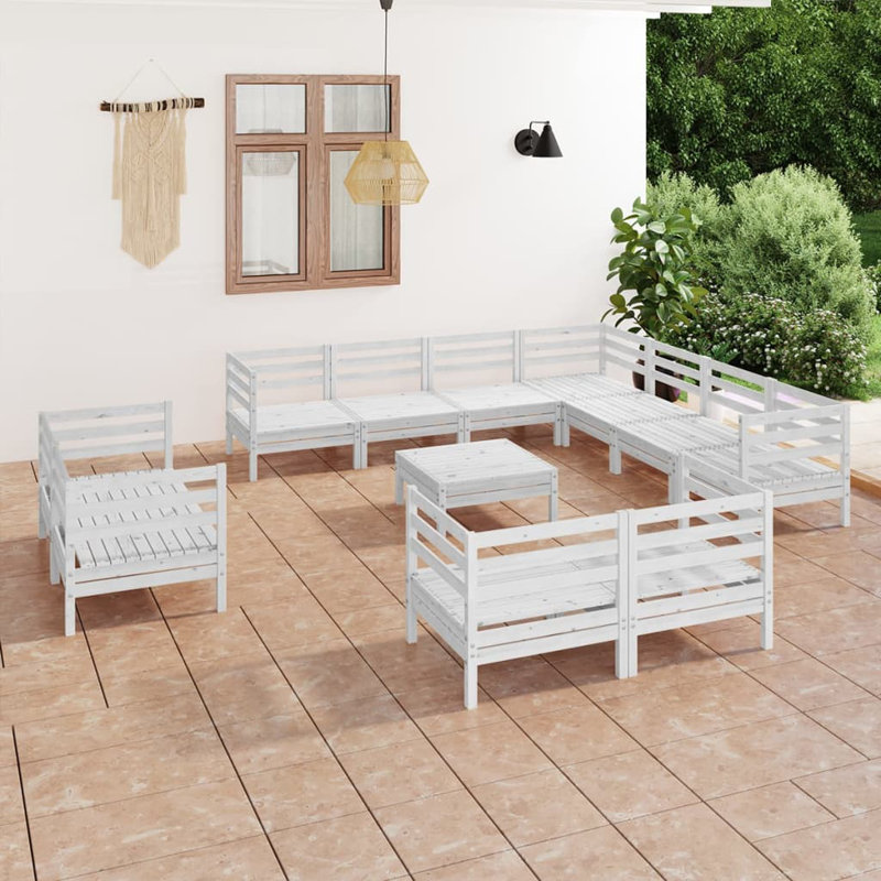 Ensemble de conversation modulaire 12 pièces Valleria