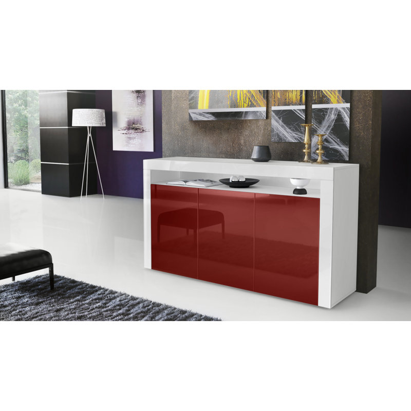 Kneeland 155cm Sideboard, Burgundy