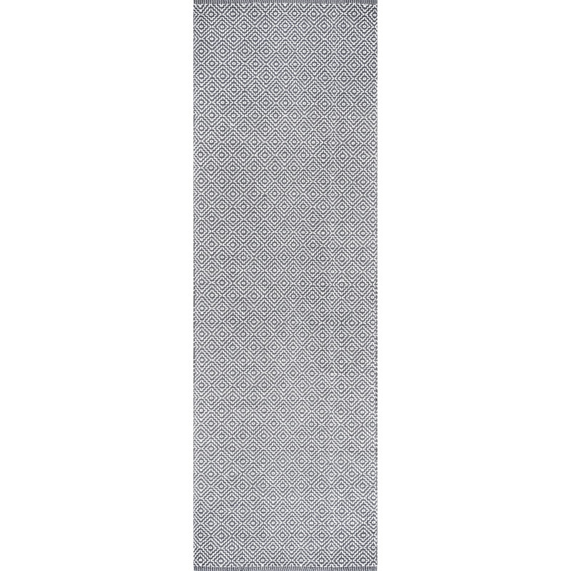 Boise Cotton Geometric Indoor Rug, Runner 2'6" x 6'