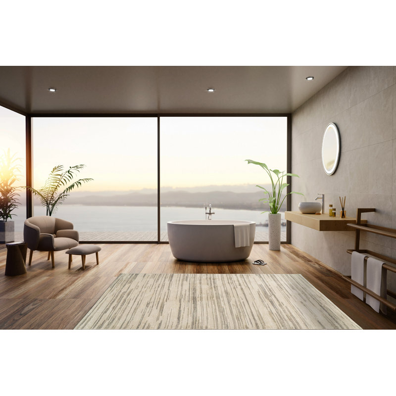 Tapis rectangulaire Dannylynn, Rectangle 2 pi 7 po x 4 pi 11 po