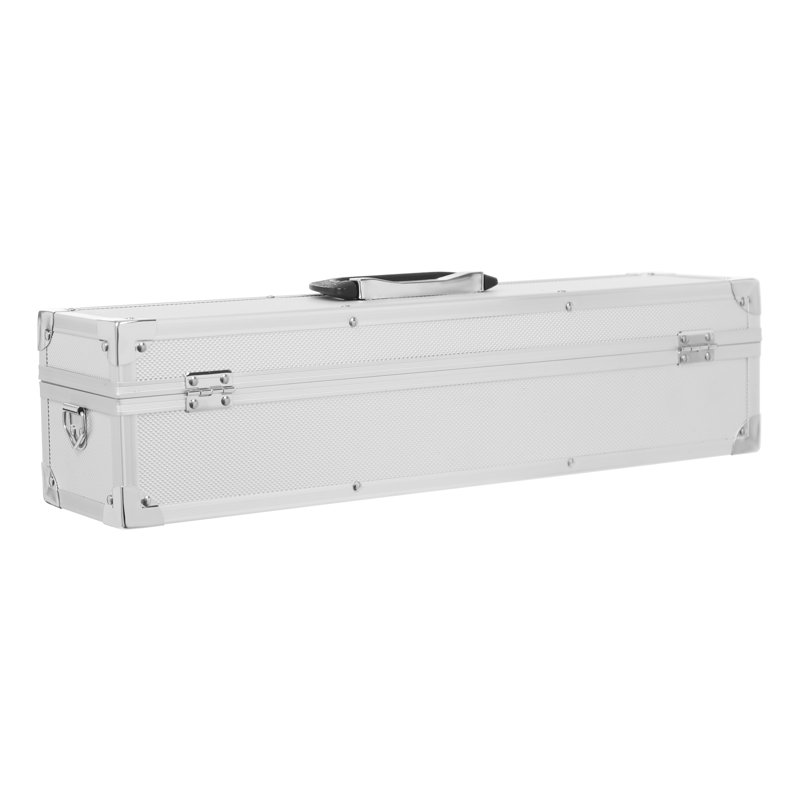 Portable Knife Organizer Case With Locks, White