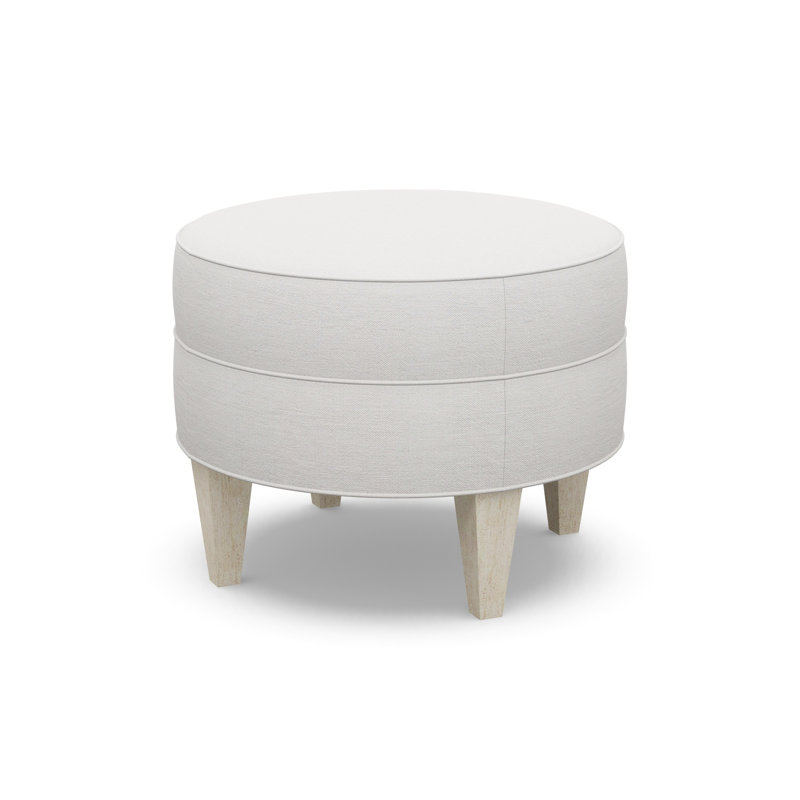Round Ottoman, 9637-49, Sandstone