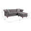 Canapé modulaire réversible Modern Canapé Waldina-1629005948