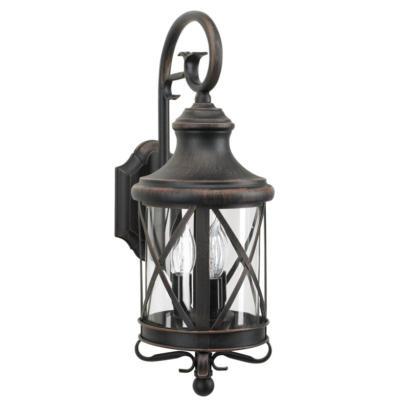 3 - Bulb Outdoor Wall Lantern