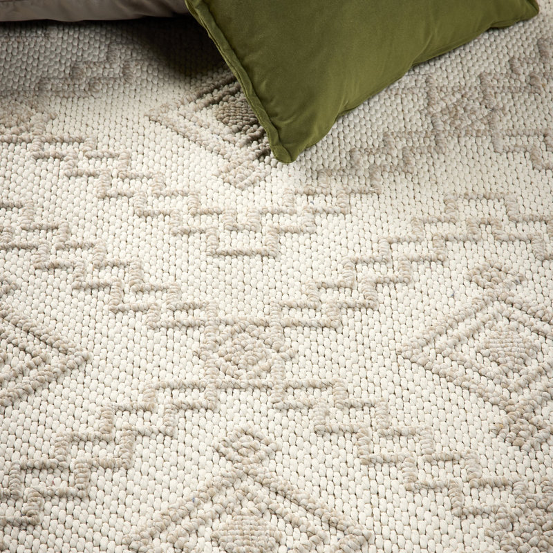 Geometric Flatweave Indoor / Outdoor Area Rug, Rectangle 200 x 290 cm
