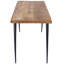 Anuri Natural Wood & Metal Desk