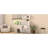Multi-Functional Tipping Bucket Shoe Cabinet with Wall Cabinet, Space-saving Design Foyer Cabinet with 2 Flip Drawers-1469684043