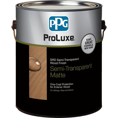 Proluxe SIK500-190 1Gal Tint Base SRD Wood Finish Semi-Transparent 275 VOC-1PK
