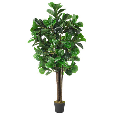 Faux Fiddle Leaf Fig Tree in Pot