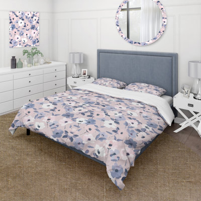 Ensemble de housse de couette blanc et beige