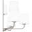 9 - Light Steel Dimmable Chandelier-92124029