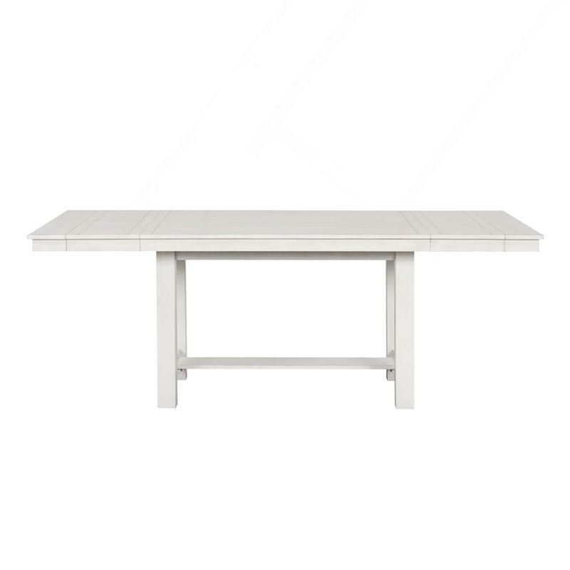 Table de salle à manger rustique en chêne blanc