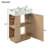 22" Bathroom Vanity with Sink,right -hand opening