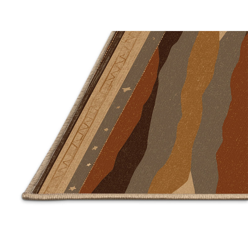 Blazing Mesa Rug, Square 6'
