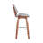 Altherr Mid-Century Modern Swivel 26 in. Armless Wood Counter Height Bar Stool with Faux Leather Seat-1336127516-1308883713