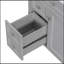 Meuble-lavabo de 30 po avec lavabo supérieur, meuble-lavabo moderne avec 2 tiroirs et tiroir escamotable, meuble-lavabo simple-1521568183
