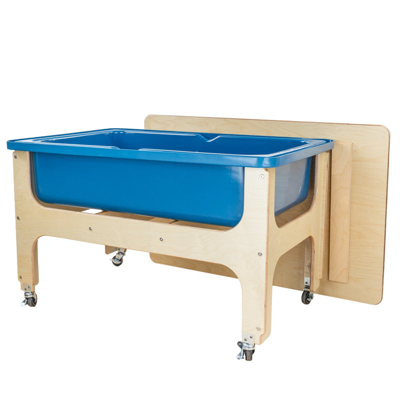 Table de sable et d'eau Deluxe Tot, Non, Bleu, H 20 po x l 27 po x P 41 po