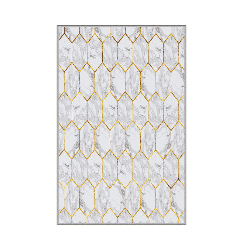 Premium Hall Carpet, 31.5 x 78.7 Inches | 100% Polyester, Antibacterial | 0.04 in Pile Height, Non-Slip Underside, Machine Washable | 3D Digital Printing | Ideal for Living Room & Entryway, Easy Maintenance