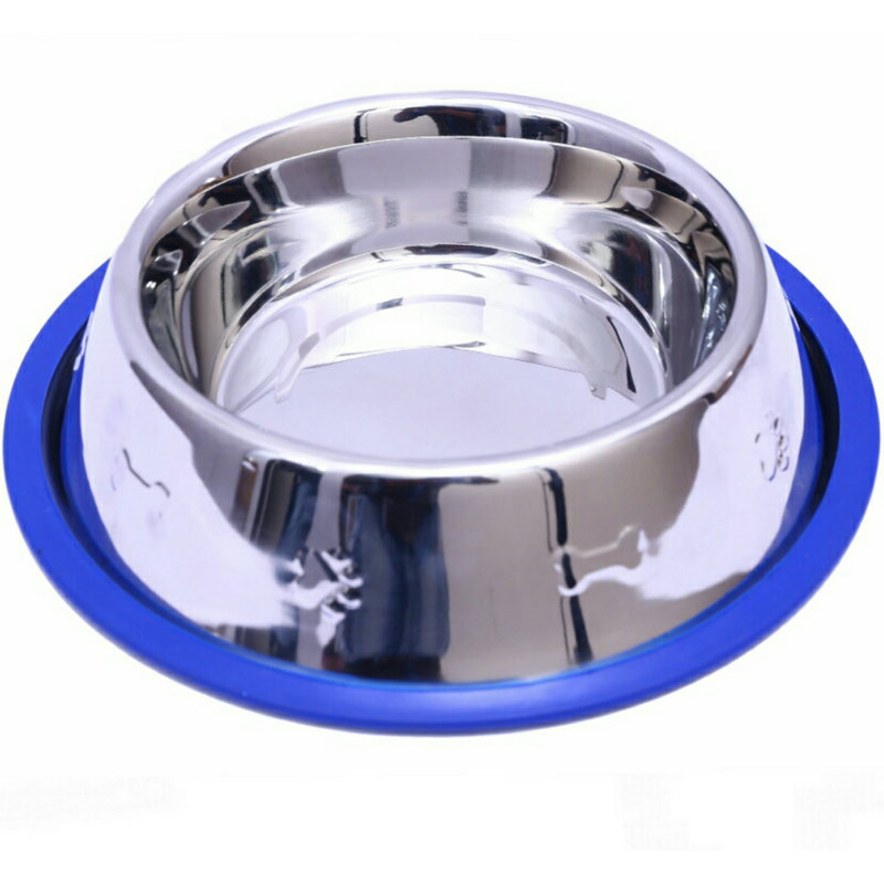 Bol pour chien en acier inoxydable gravé