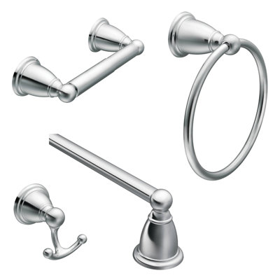 Ensemble de quincaillerie de salle de bain 4 pièces Brantford