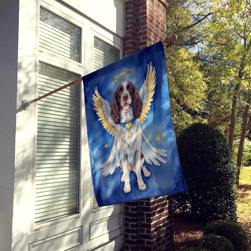 Drapeau anglais Springer Spaniel My Angel House