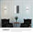 Harrow Steel LED Flush Mounted Sconce