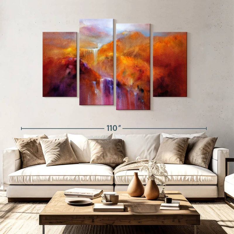 Avery Wanderlust, 54" H x 84" W
