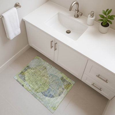 Premium Machine Washable Marasco AMF1635 Modern Rug