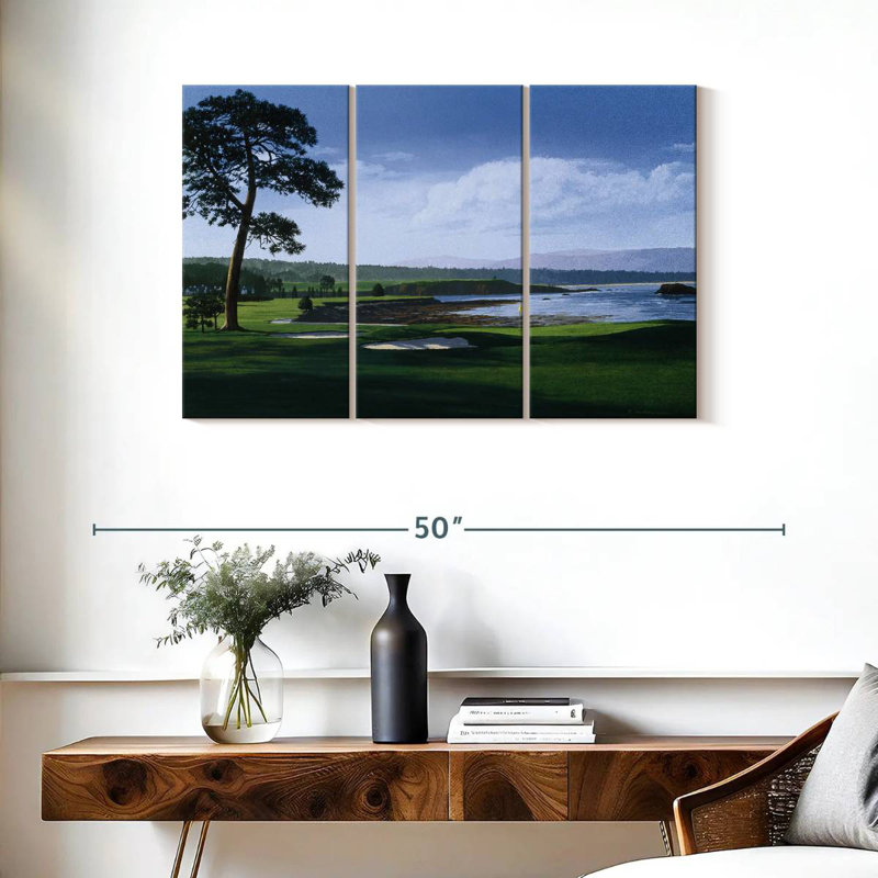 Sireci Golf Course I, 24" H x 38" W