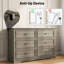 Commode double 6 tiroirs l 47,2 po Valera-124236163