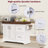 Modern 53" Kitchen Islands With Multi-Storage-920666386