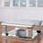 Cunningham Glass Top Coffee Table