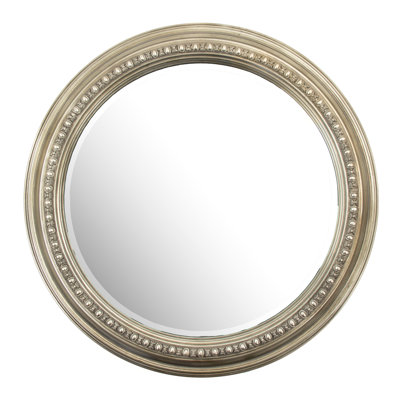 Ecran Flat Metal Beveled Wall Mirror