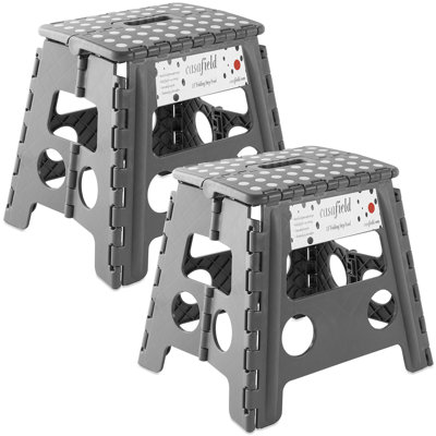 1 - Step Plastic Folding Step Stool