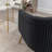 Mariantonietta Velvet Barrel Chair-63325008