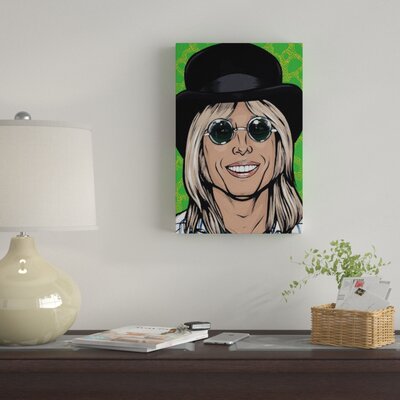 Tom Petty' Graphic Art Print on Canvas -  East Urban Home, 307DE89C4DE04A9E911AAFBBFA30F0A4