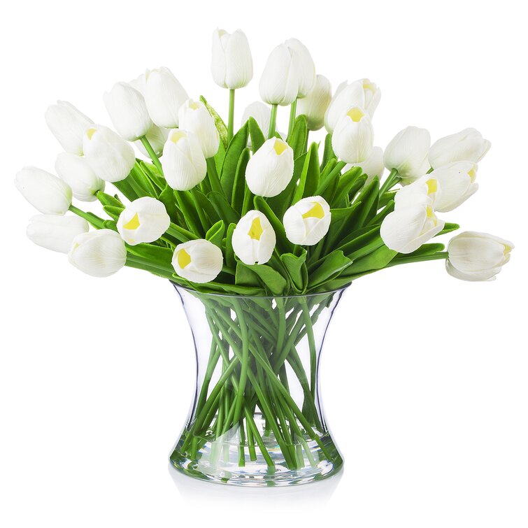 Tulip Arrangement in Vase