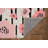 Berinthia Machine Washable Ivory and Pink Area Rug-534380670