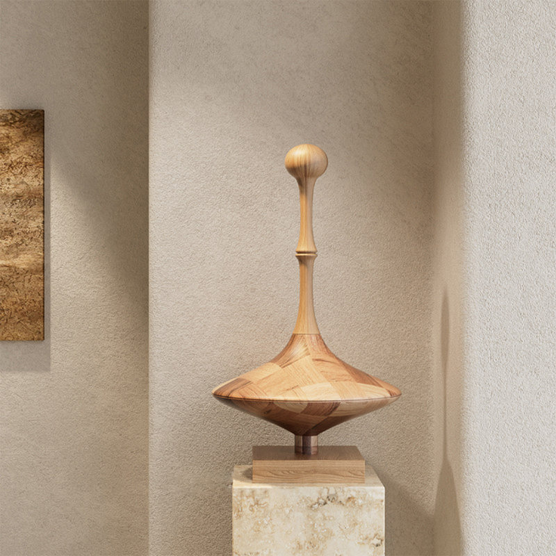 Decorative Object, H 53,15 po x L 16,93 po x l 16,93 po