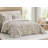 5-Piece Oversized Jacquard Matelasse Floral Damask Bedspread Set-116262347-116262345