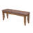 Springhill Leatherette Upholstered Wood Dining Bench Cappuccino