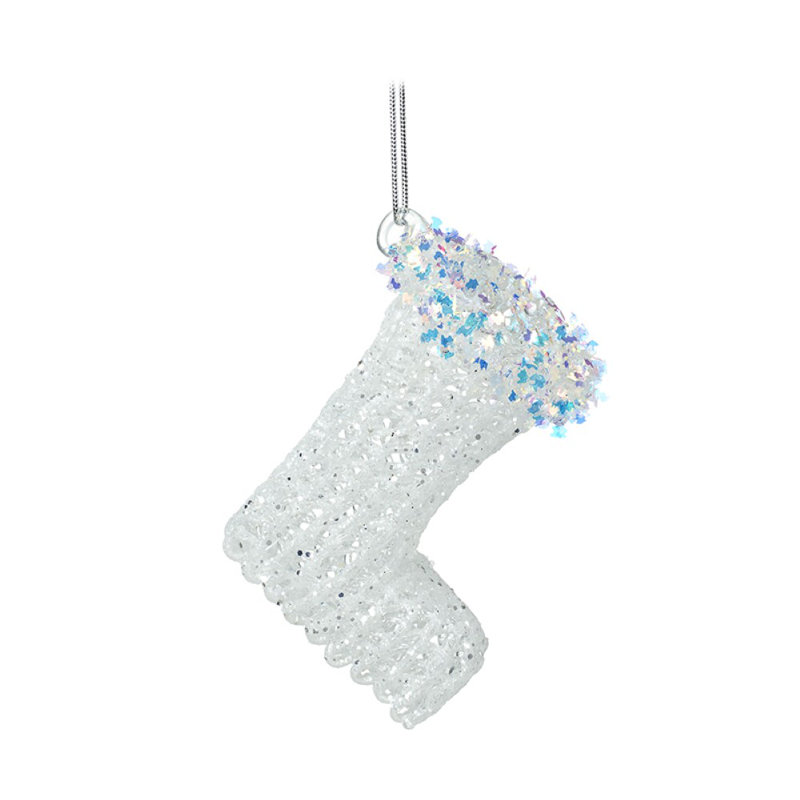7cm Glass Hanging Figurine Ornament