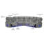 Canapé modulaire Nostrand-109665743