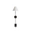 Alva Iron Swing Arm Sconce